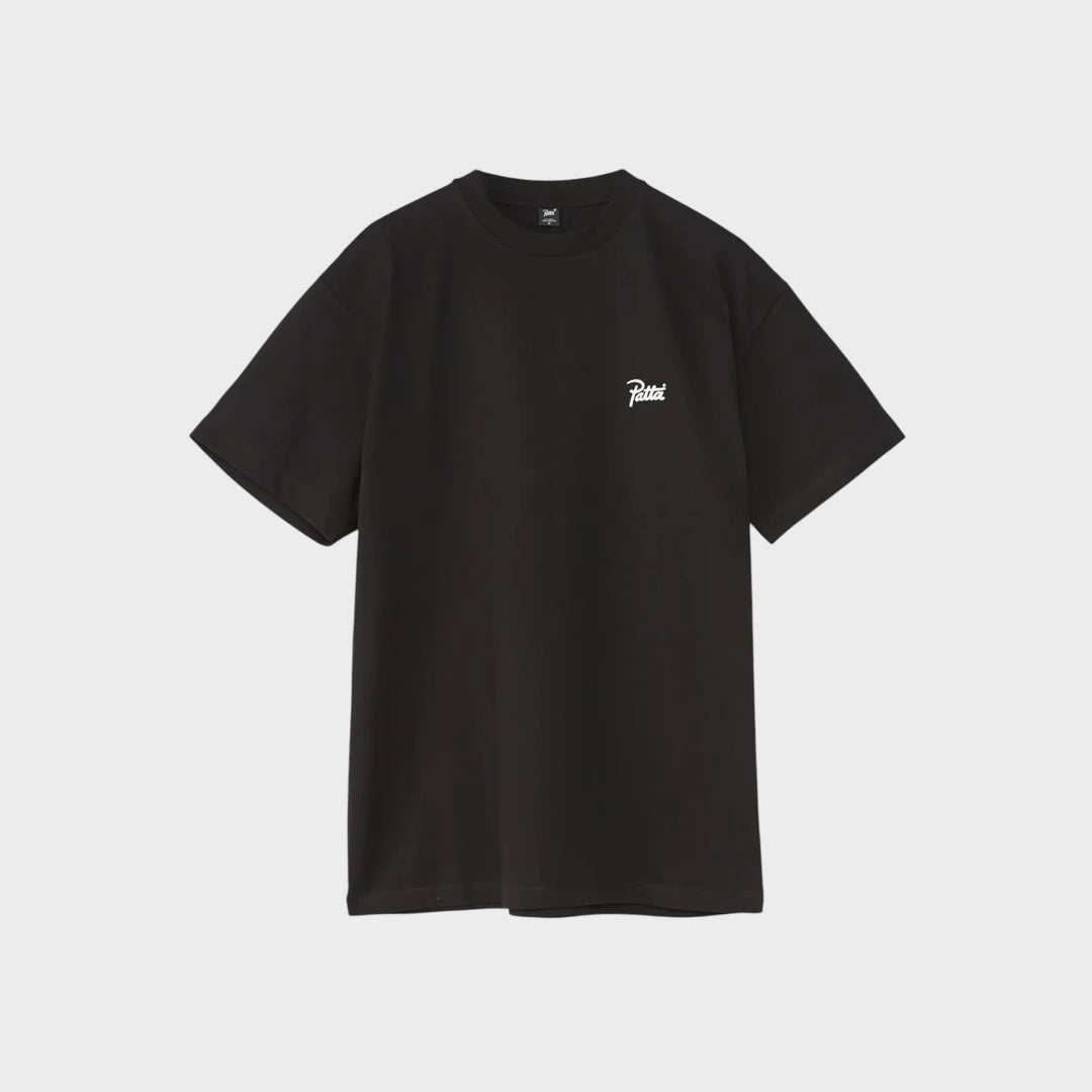 Patta Script Logo T-Shirt i Sort