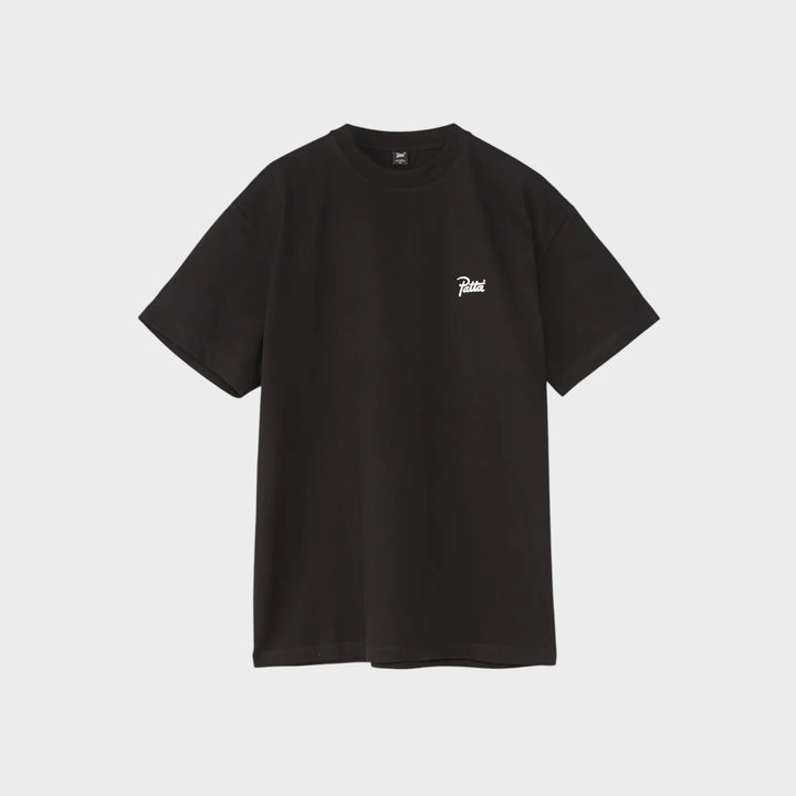 Patta Script Logo T-Shirt i Sort