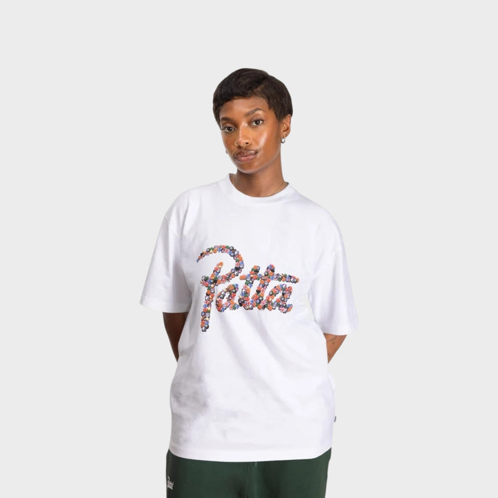 Hvid Patta T-Shirt fra Autumn Winter 25 kollektion