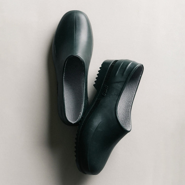 Plasticana Gardenia Export clogs i hampbaseret materiale.