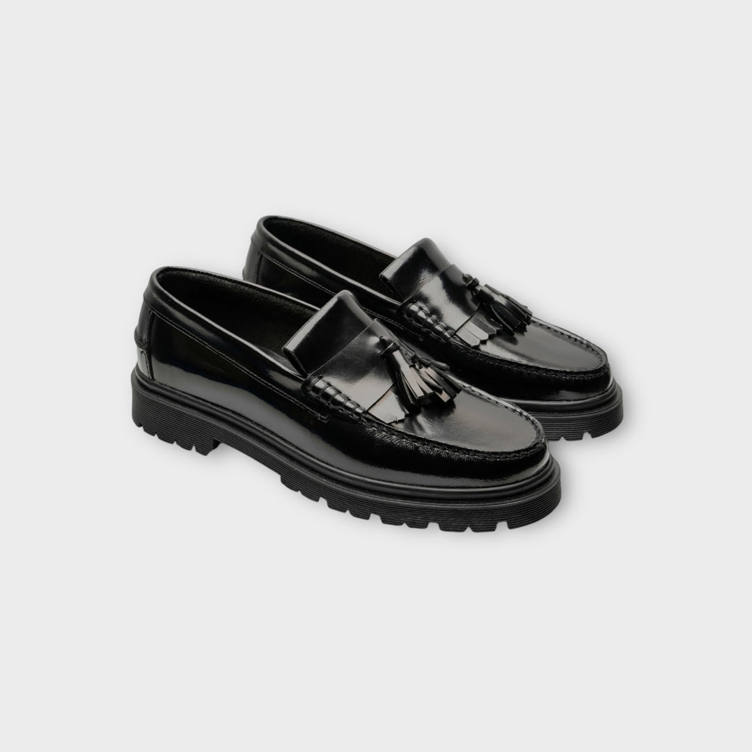 Playboy Florida tassel loafer med kraftig gummisål