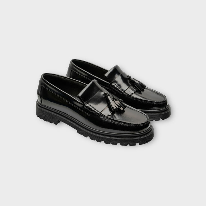 Playboy Florida tassel loafer med kraftig gummisål