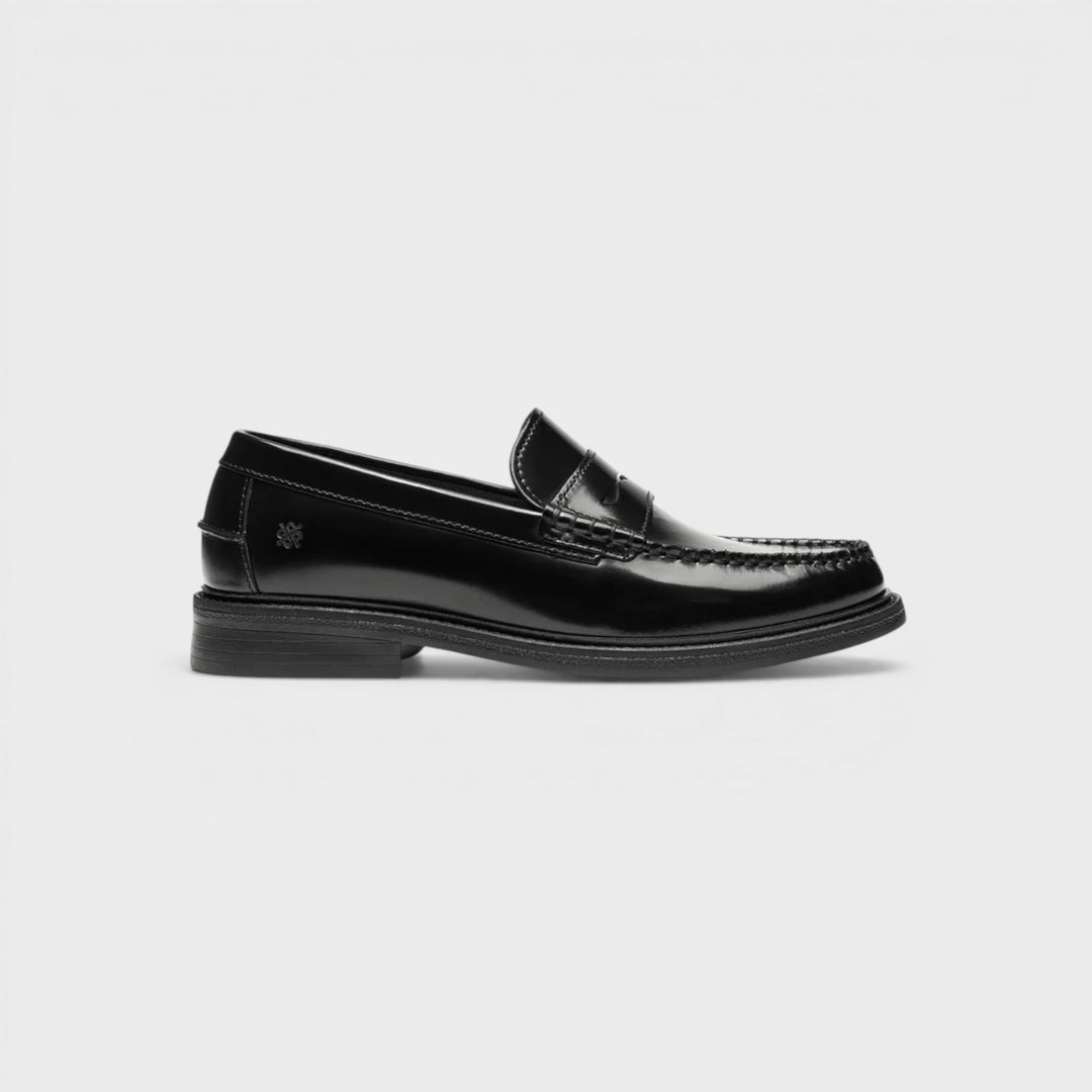 Playboy Napoli Loafers i Black Polido