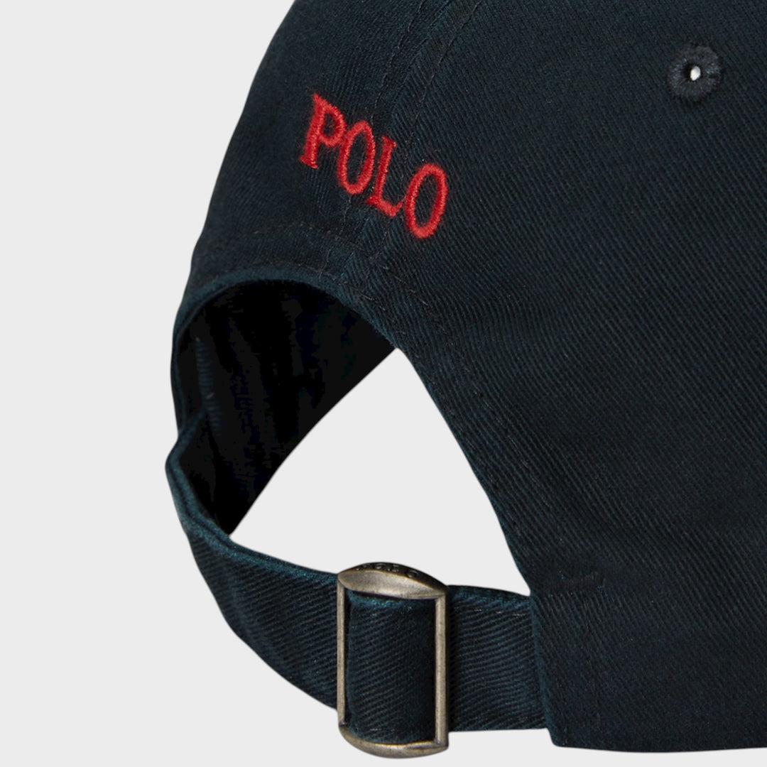 Polo Ralph Lauren Cotton Chino kasket i sort farve.