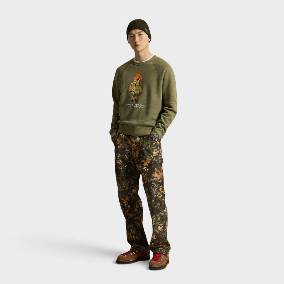 Polo Ralph Lauren sweatshirt med ikonisk Polo Bear-print.