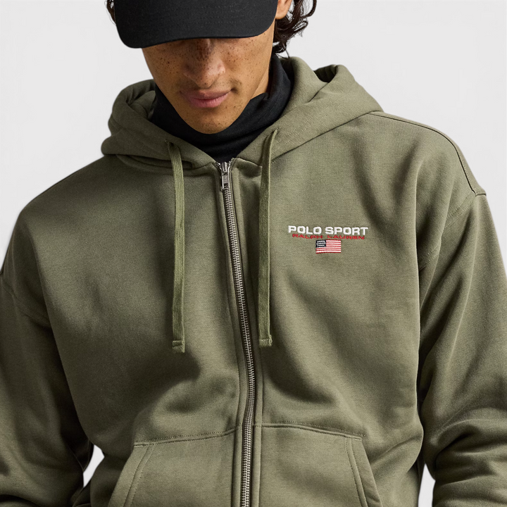 Polo Ralph Lauren hoodie med justerbar hætte.