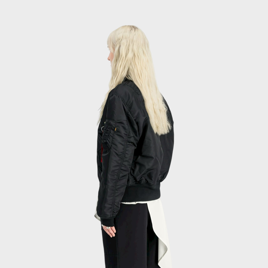 puffer bomber jacket women alphaindustries