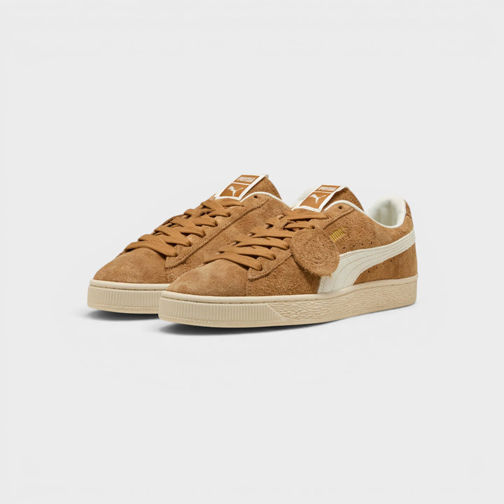Puma Suede sneakers i Honey Butter med premium ruskind.