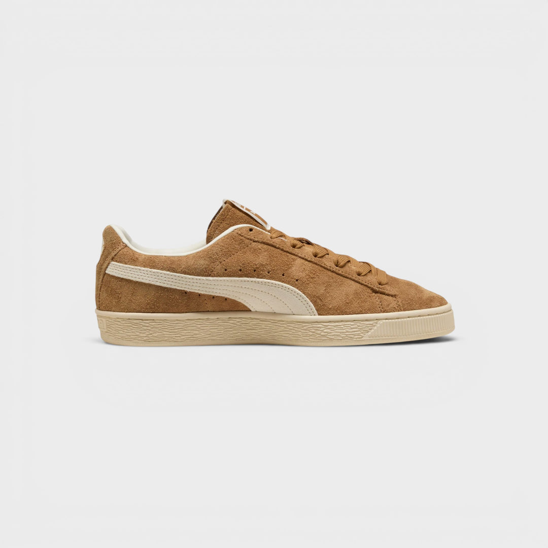 Puma Suede sneakers i Honey Butter med gummiydersål.