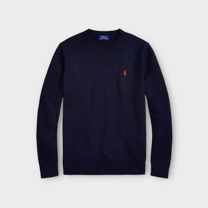 Ralph Lauren Klassisk Crewneck i Navy til herre