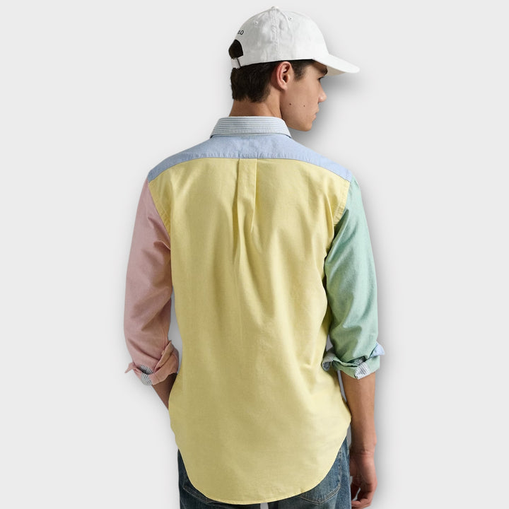 Ralph Lauren stribet Oxford skjorte i Multi