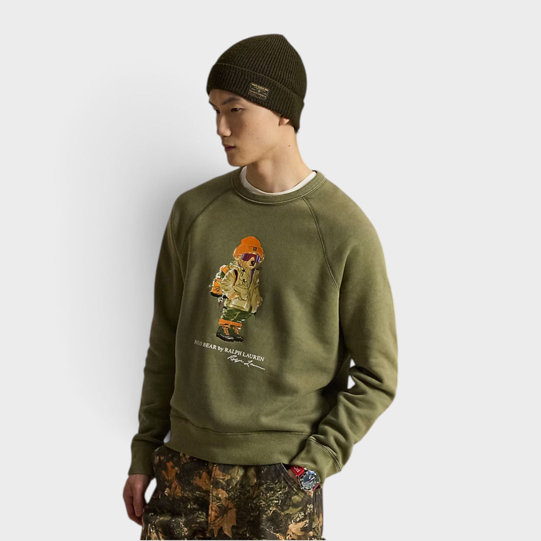 Ralph Lauren Relaxed Fit Polo Bear Sweatshirt set forfra.