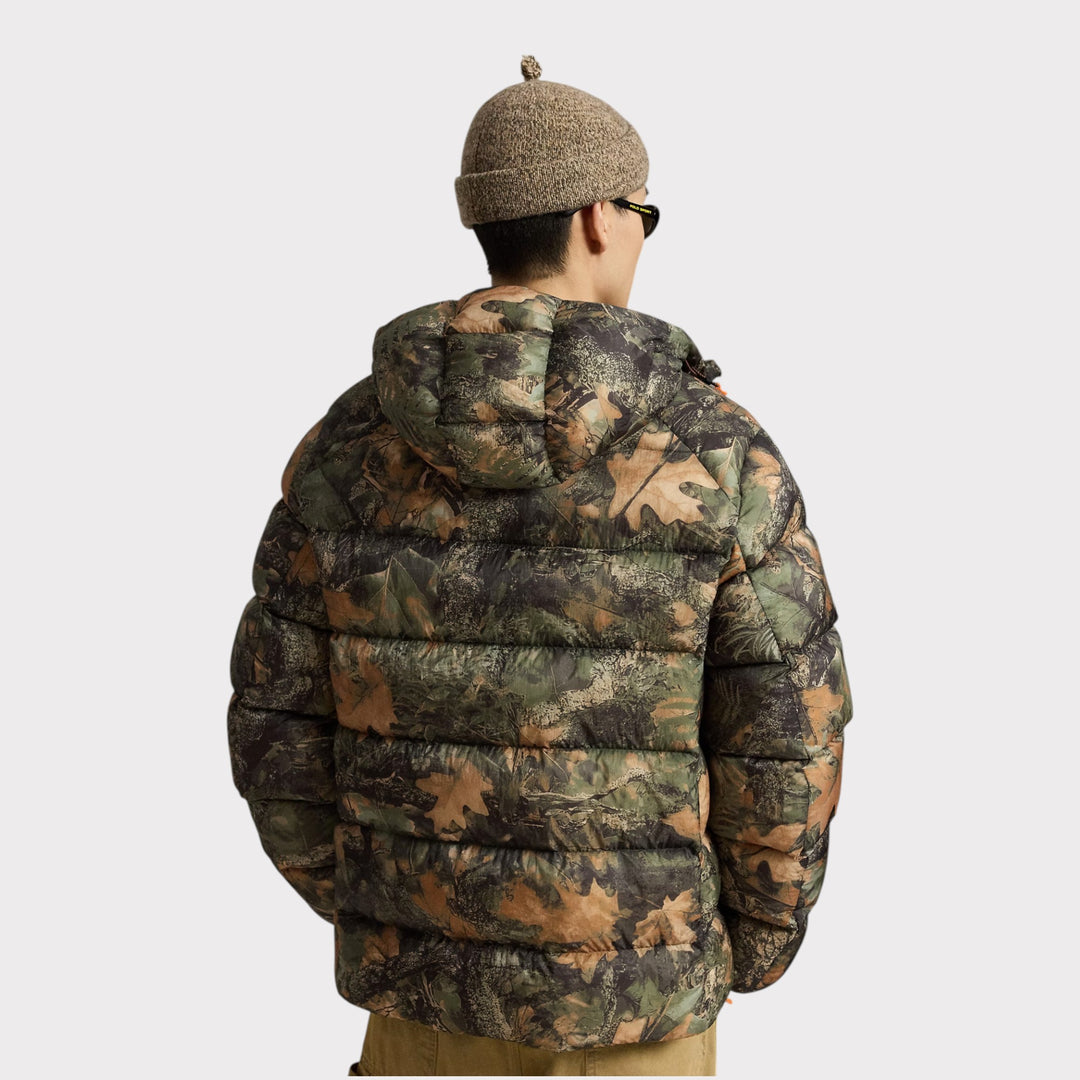 Ralph Lauren The Hawthorne Forest-Print Dun Jakke i Camo