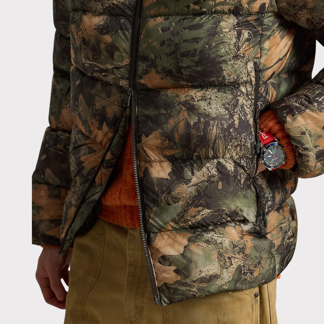 Ralph Lauren The Hawthorne Forest-Print Dun Jakke i Camo