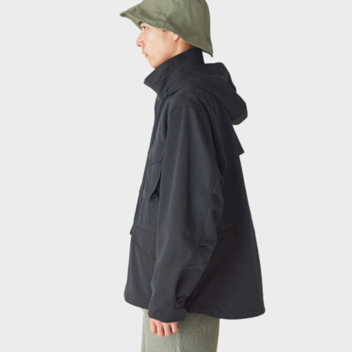 Snow Peak Takibi Ripstop Field Jacket In Black