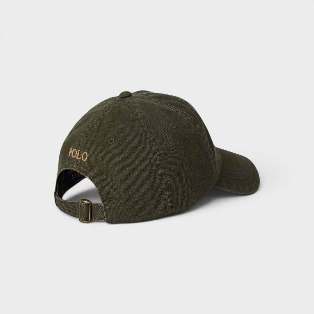 Ralph Lauren Klassisk Sports Kasket I Olive