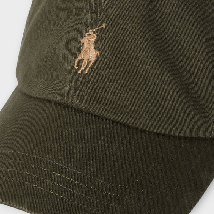 Ralph Lauren Klassisk Sports Kasket I Olive