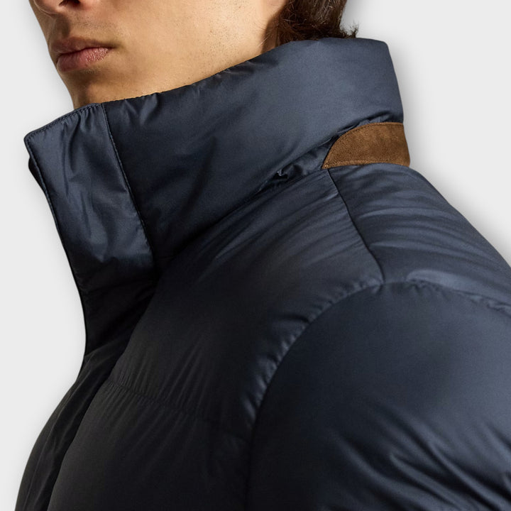 Ralph Lauren The Decker Matte Down Coat I Navy