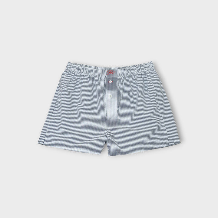 Fichi Boxers I Salt & Pepper Seersucker