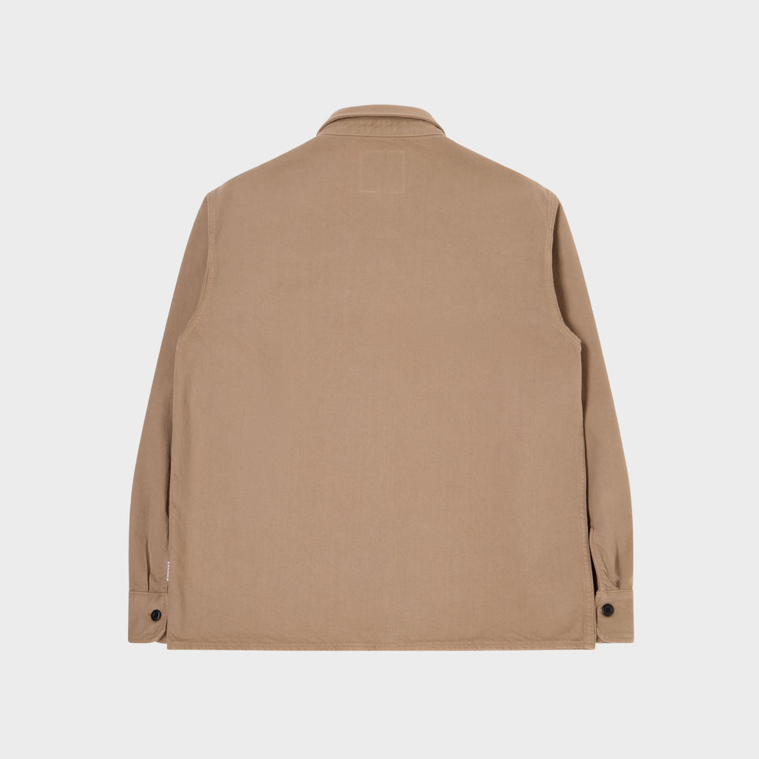 Edwin Sebastian Overshirt In Sand