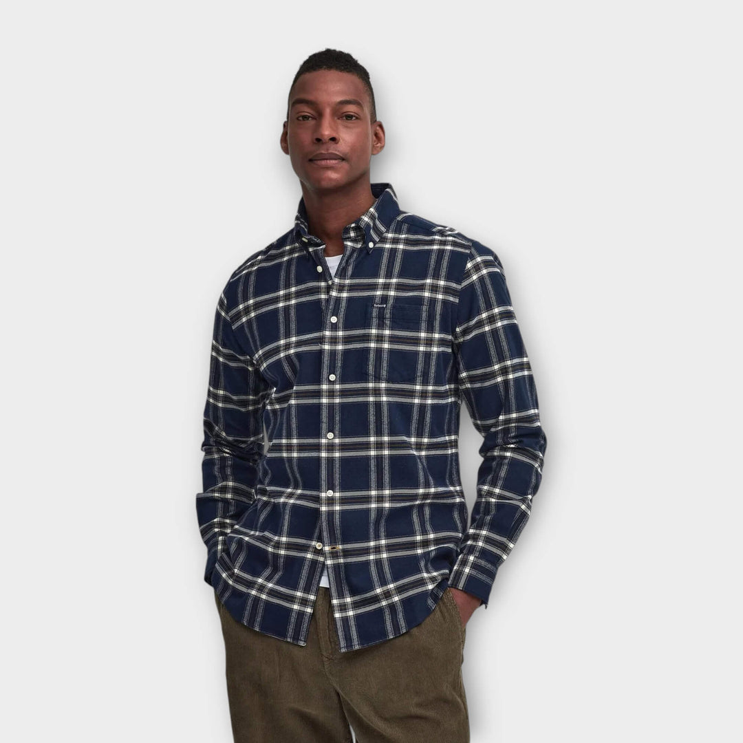 Barbour Bromley Shirt In Navy