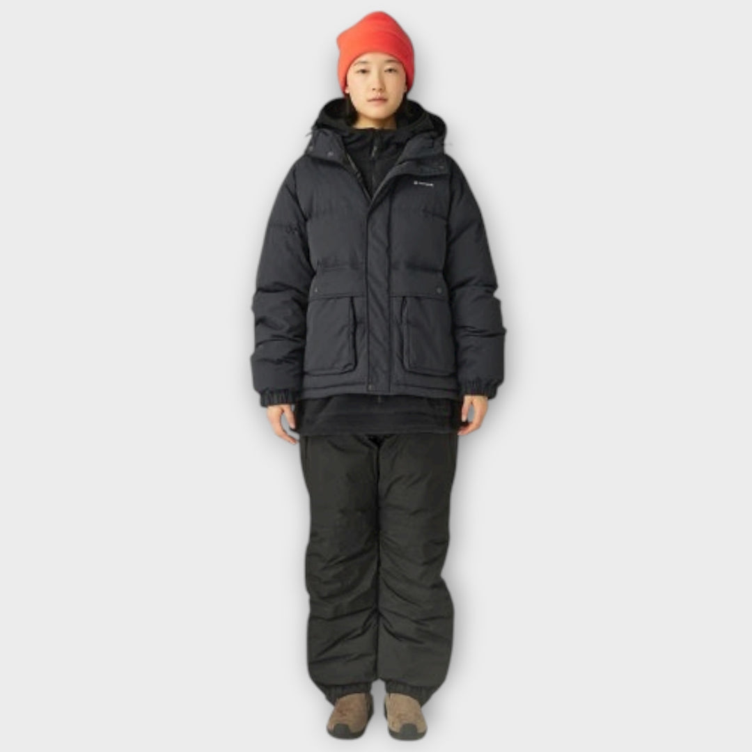 Snow Peak Everyday Down Jacket sort sideprofil