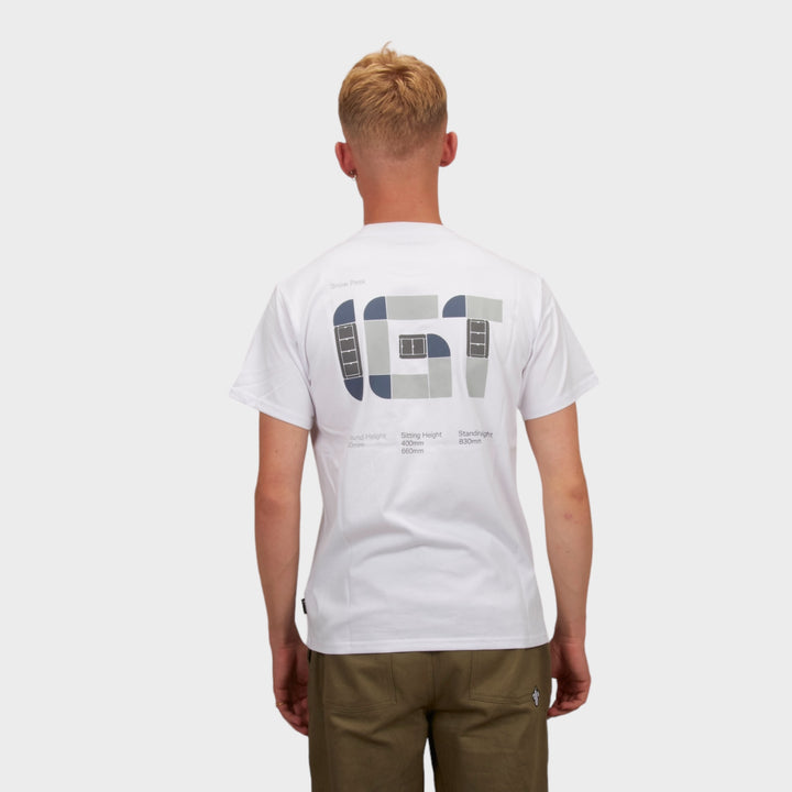 Snow Peak IGT Logo T-shirt I Hvid