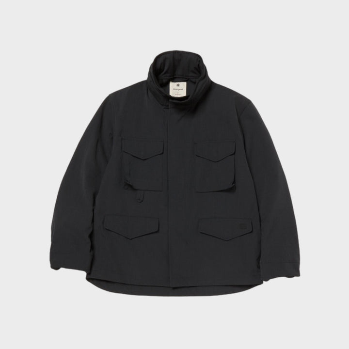 Snow Peak Takibi Ripstop Field Jacket In Black