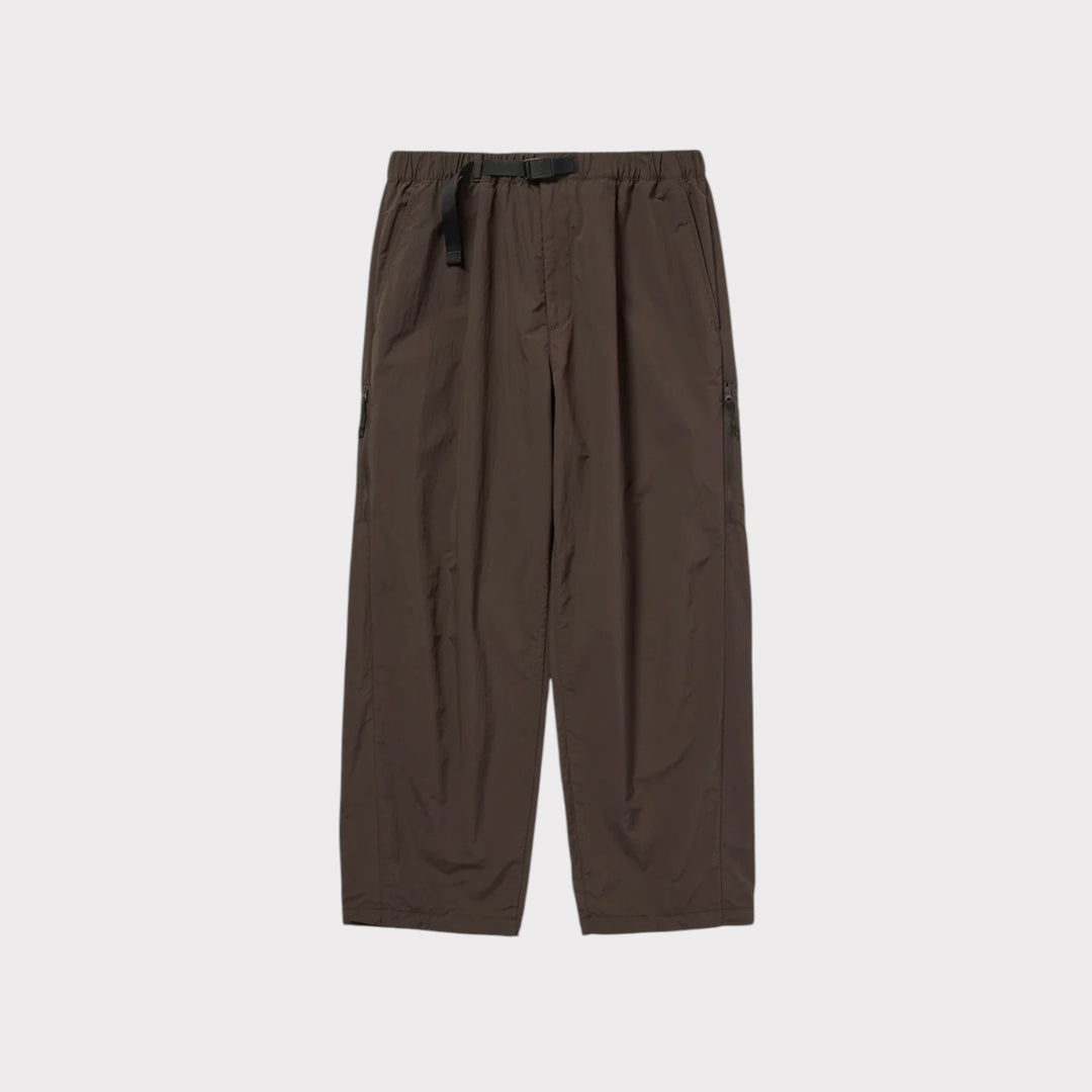 SNOW PEAK Nylon Double Rip Pants i Dark Brown