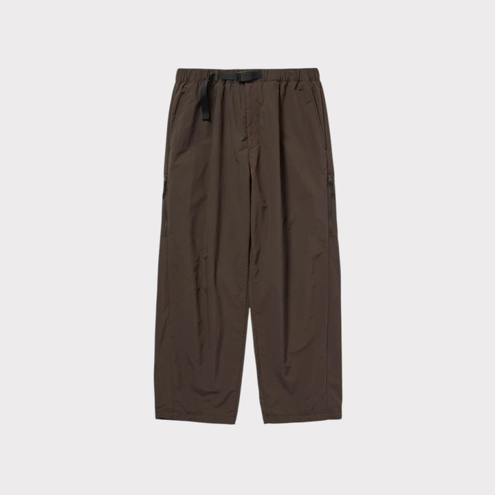 SNOW PEAK Nylon Double Rip Pants i Dark Brown