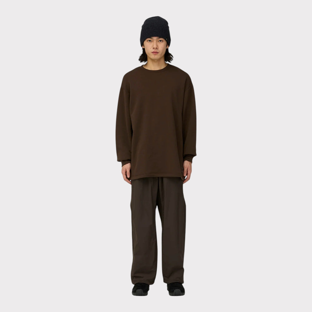 SNOW PEAK Nylon Double Rip Pants i Dark Brown