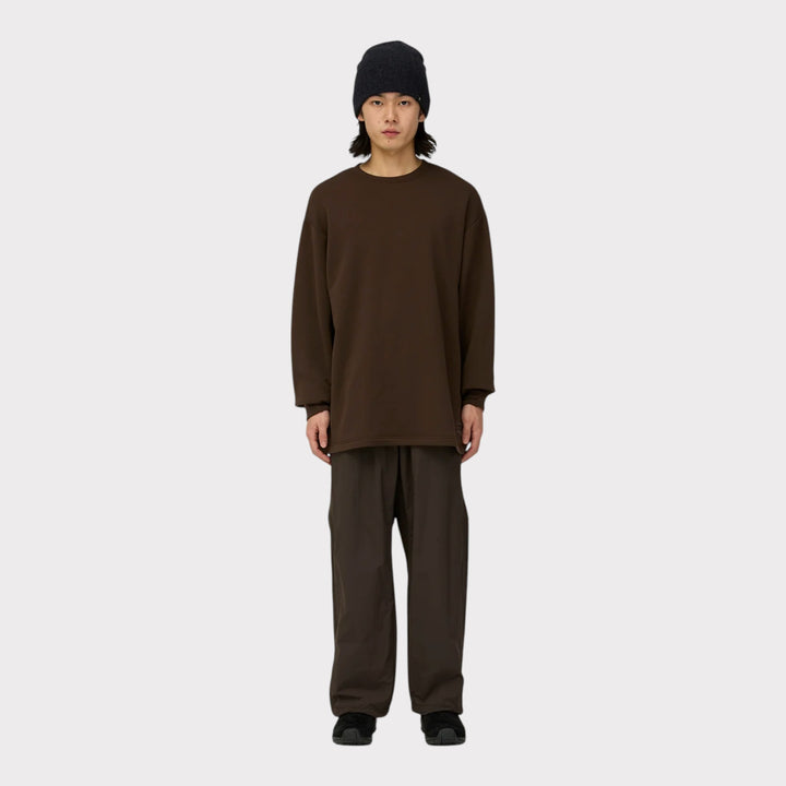 SNOW PEAK Nylon Double Rip Pants i Dark Brown