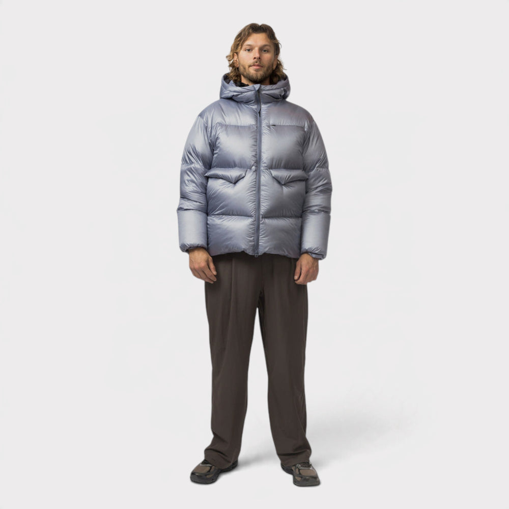 Snow Peak Pertex Light Weight Down Jakke i Blå