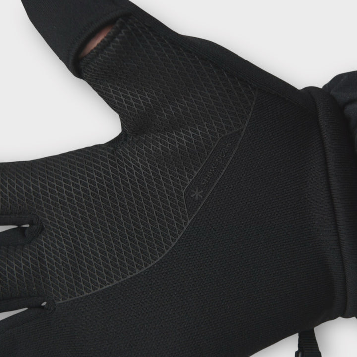 Unisex Snow Peak Polartec Power Stretch Handsker i grå