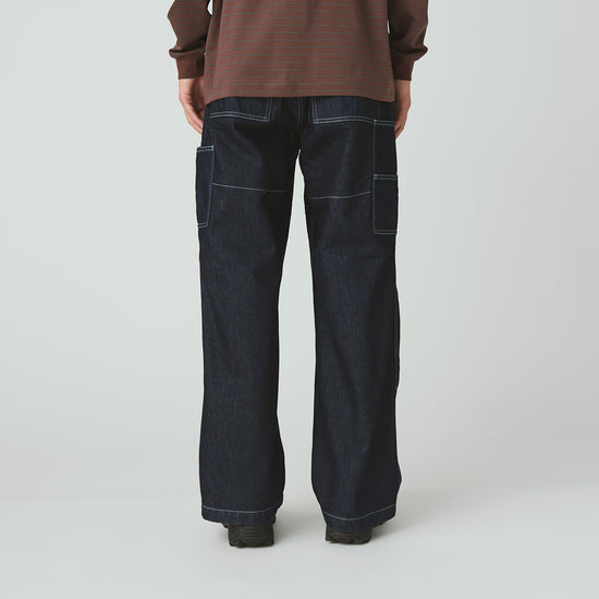 Snow Peak Takibi bukser indigo – teknisk herremode