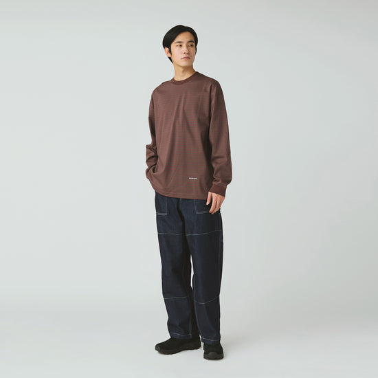 Outdoor bukser fra Snow Peak i brandhæmmende denim