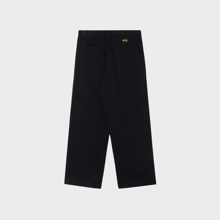 Stan Ray A Pant i Black Canvas set bagfra med indstukne baglommer og logomærke