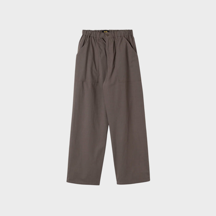 Stan Ray Jungle Pant Black set forfra med elastisk linning og påsyede lommer