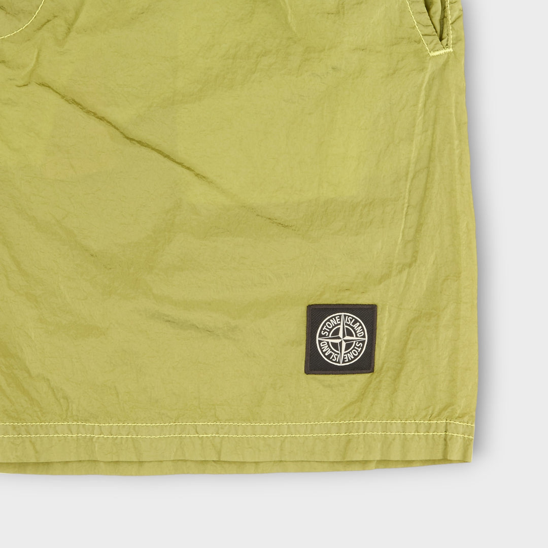 Stone Island B0943 Econyl Badeshorts I Gul