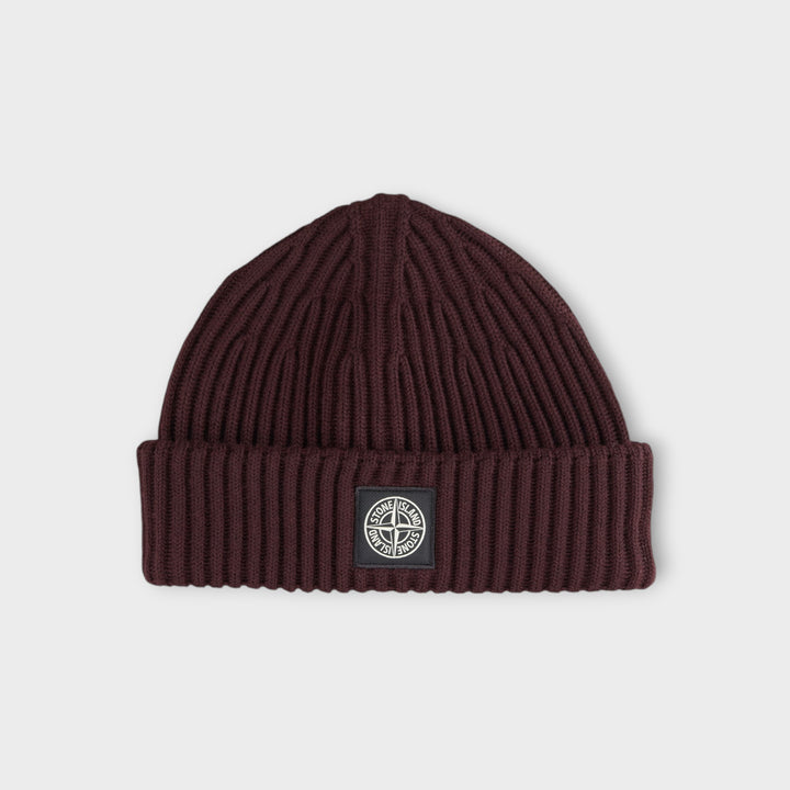 Stone Island Rib Knit Beanie