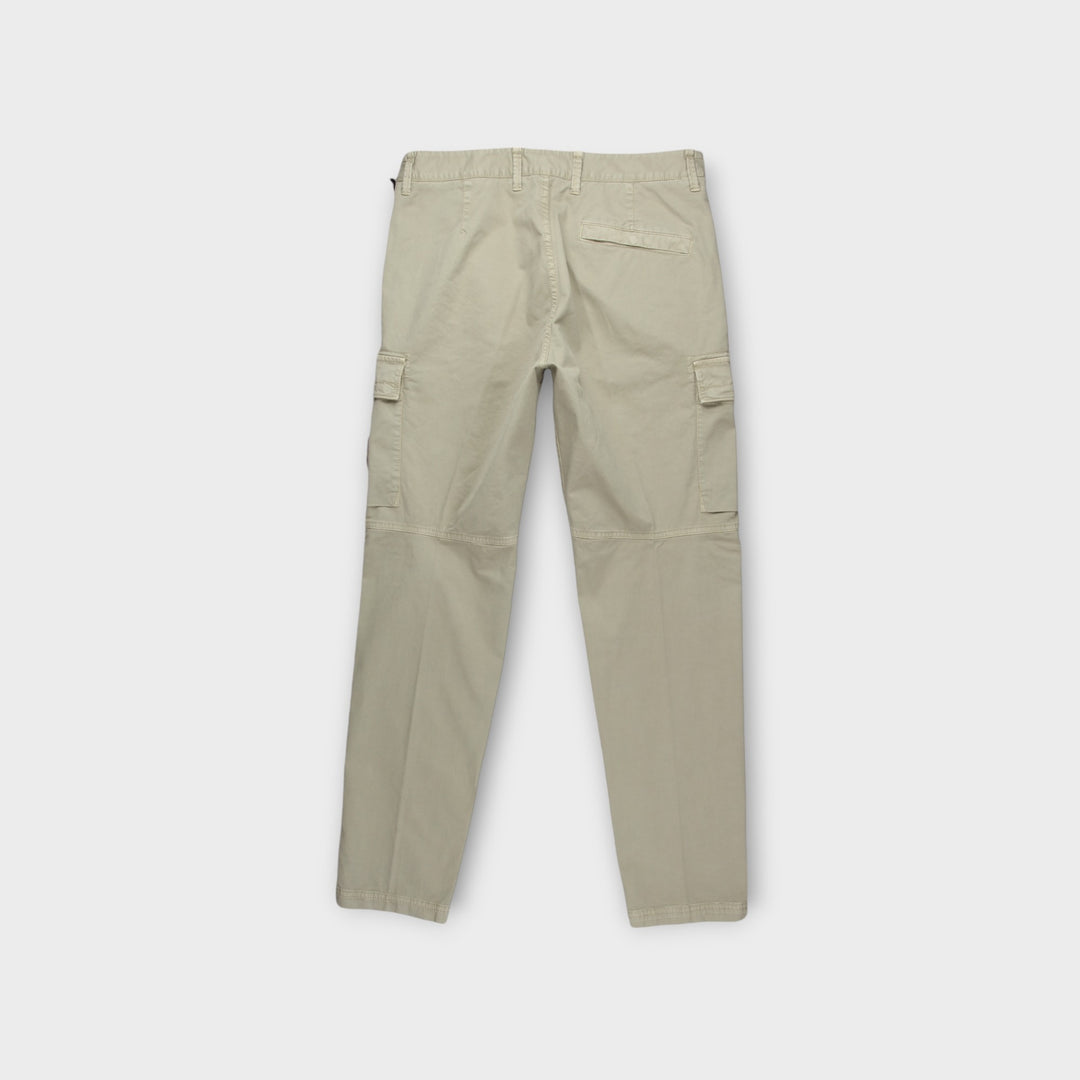 Stone Island Cotton Cargo Trousers