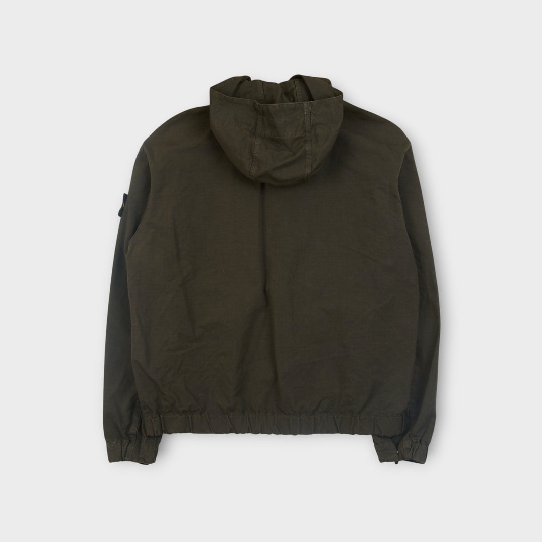 Stone Island overshirt i Coal Grey med teknisk og afslappet design