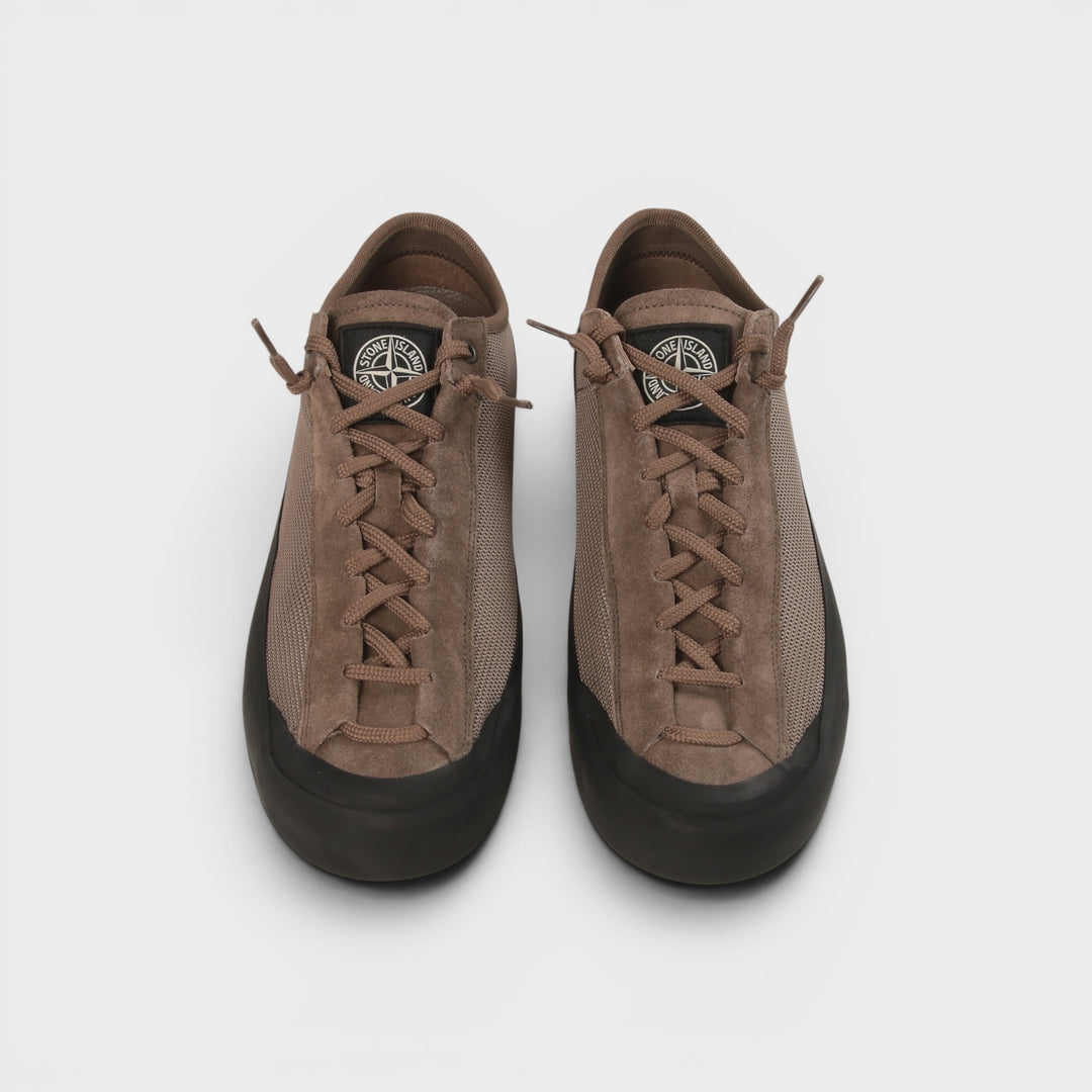 Stone Island sneakers med komfortabel sål i sort