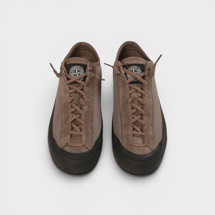 Stone Island sneakers med komfortabel sål i sort