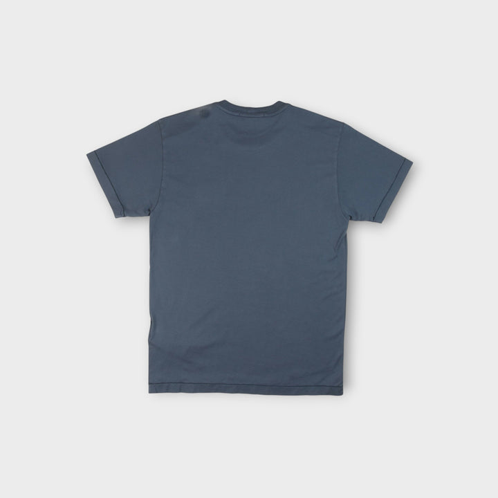Stone Island mørkeblå T-shirt i blød bomuldsjersey.