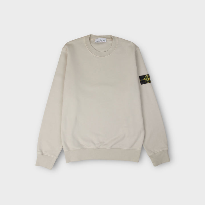 Stone Island Felpa Crewneck i Light Grey