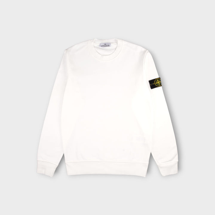 Stone Island K1S156100044 Felpa Crewneck i Hvid