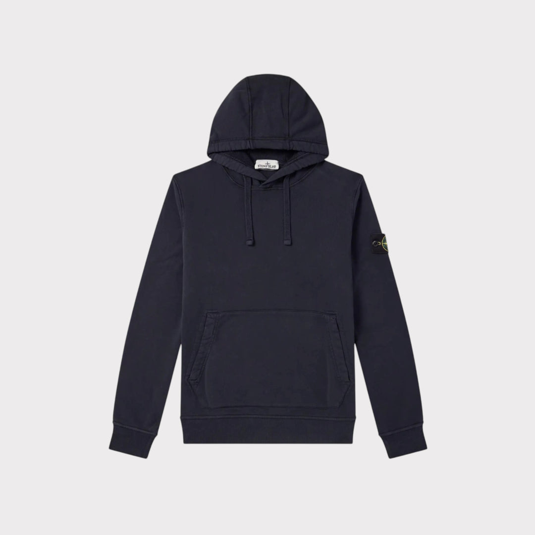 STONE ISLAND FELPA HOODIE i NAVY
