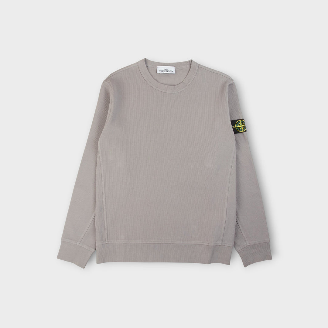 Stone Island Felpa Striped Sweatshirt i Grey.