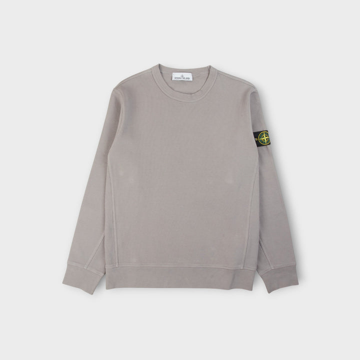 Stone Island Felpa Striped Sweatshirt i Grey.